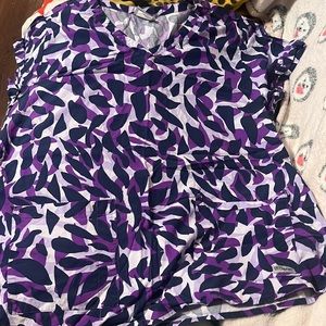 Worn once. Scrub top.